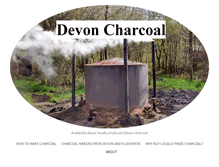 Tablet Screenshot of devoncharcoal.co.uk